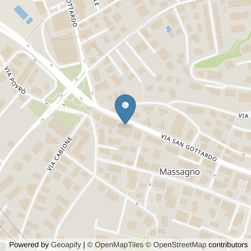 Map: location of 1CYCLE in Massagno
