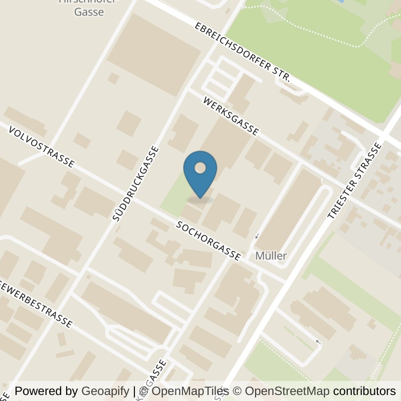 Map: location of 247GYM Traiskirchen in Traiskirchen