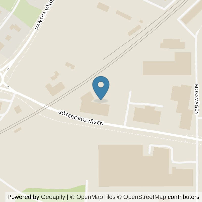 Map: location of Actic Falköping Mösseberg in Falköping