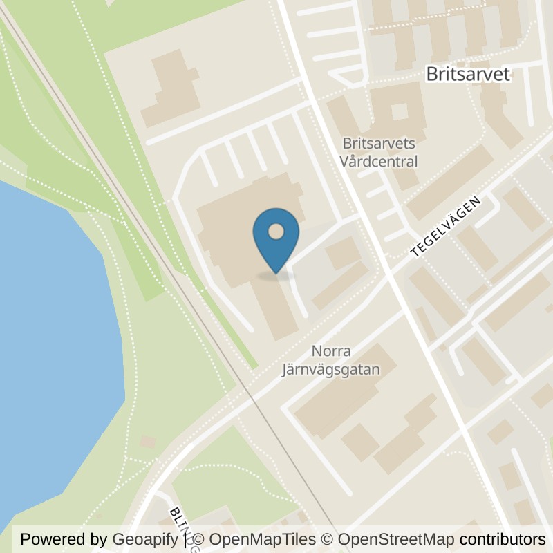 Map: location of Actic Falun Britsarvet in Falun