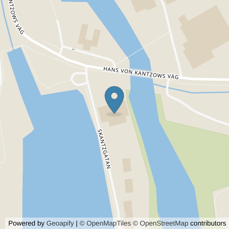 Map: location of Actic Hallstahammar, Sporthallen in Hallstahammar