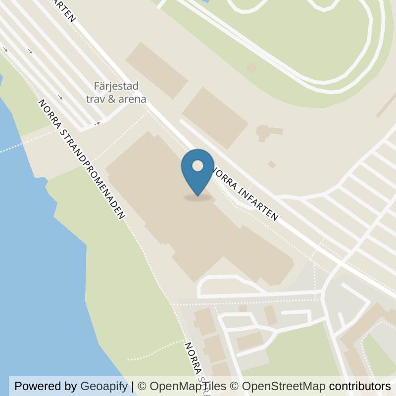 Map: location of Actic Karlstad Färjestad in Karlstad