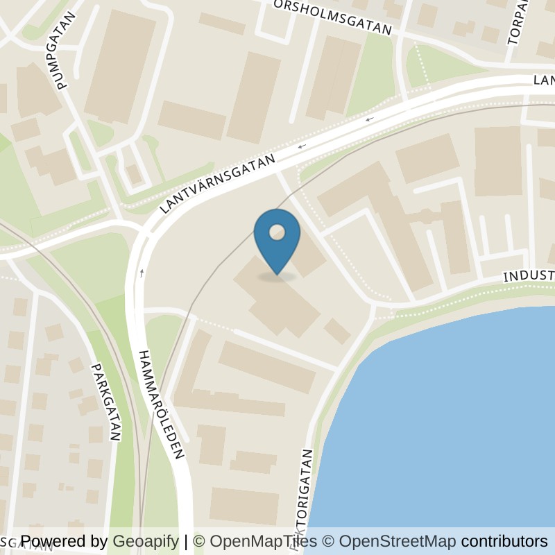 Map: location of Actic Karlstad Lamberget in Karlstad