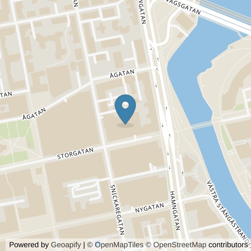 Map: location of Actic Linköping Storgatan in Linköping