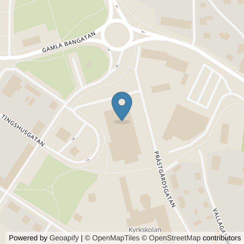 Map: location of Actic Ludvika, Sporthall in Ludvika