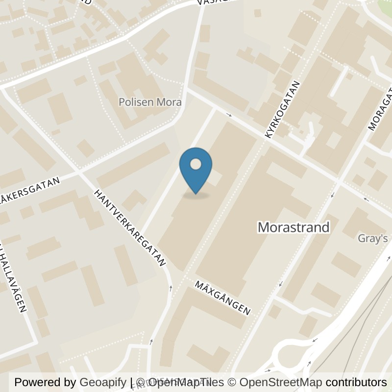 Map: location of Actic Mora in Mora