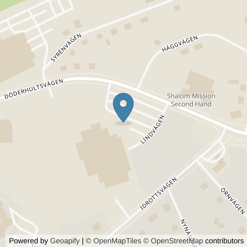 Map: location of Actic Oskarshamn, Arena in Oskarshamn