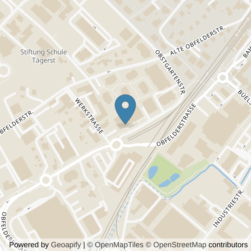 Map: location of ACTIV FITNESS Affoltern a.A. in Affoltern am Albis