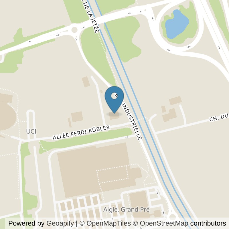 Map: location of ACTIV FITNESS Aigle in Aigle