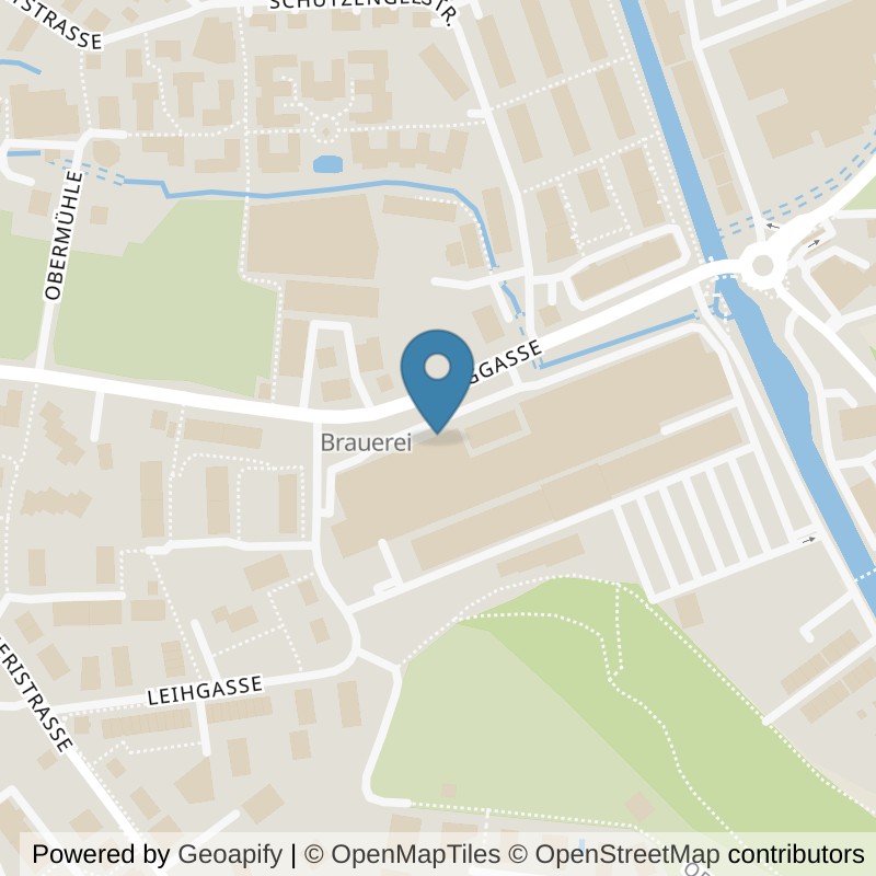 Map: location of ACTIV FITNESS Baar in Baar
