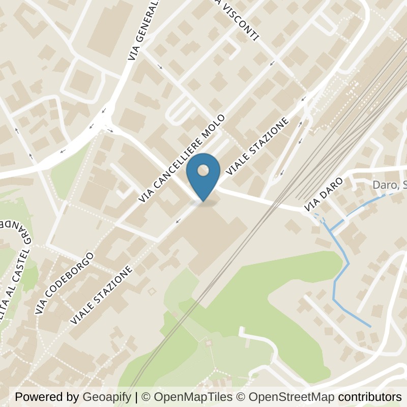 Map: location of ACTIV FITNESS Bellinzona in Bellinzona