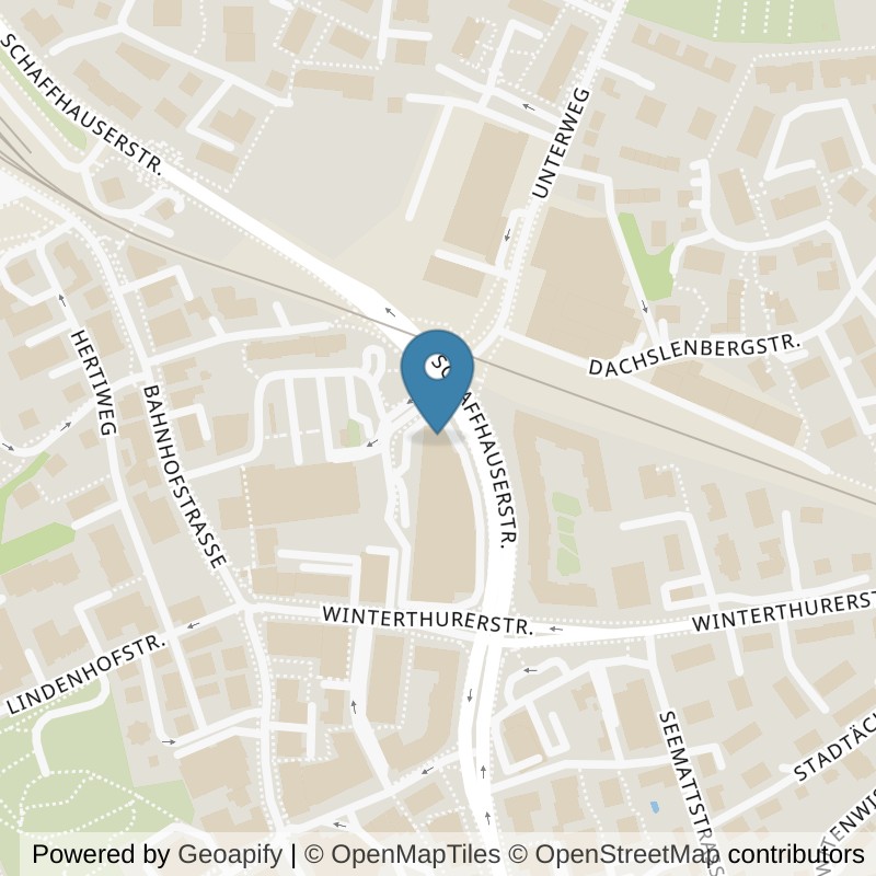Map: location of ACTIV FITNESS Bülach in Bülach