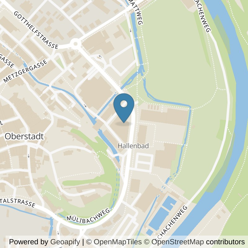 Map: location of ACTIV FITNESS Burgdorf in Burgdorf