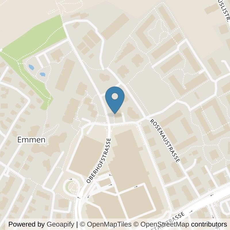 Map: location of ACTIV FITNESS Emmenbrücke in Emmen