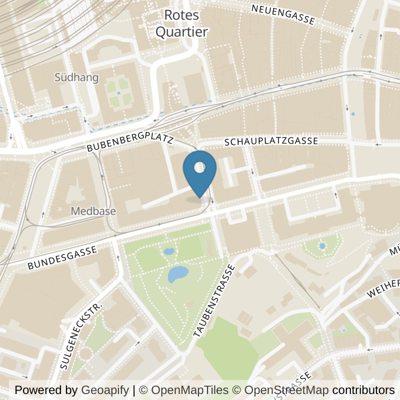 Map: location of Fitnesspark Bern City in Bern