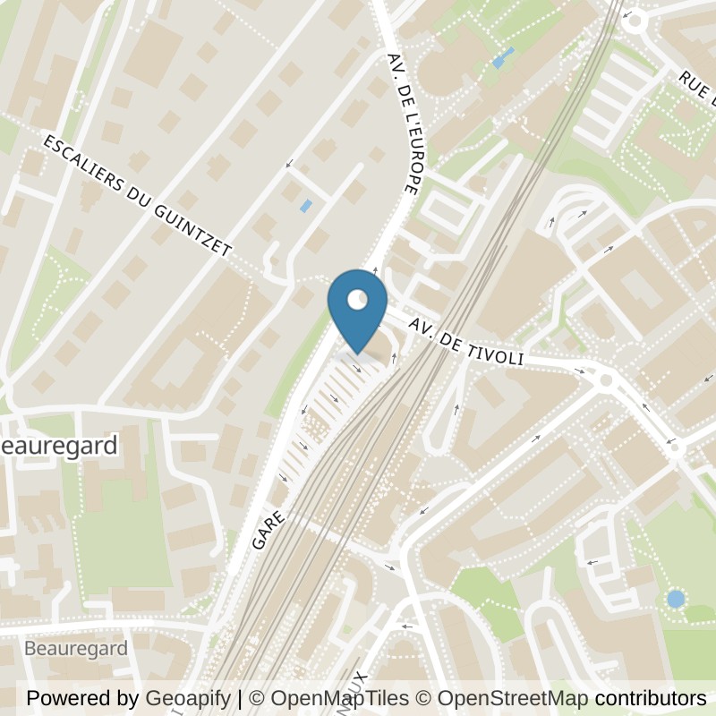 Map: location of ACTIV FITNESS Fribourg in Fribourg