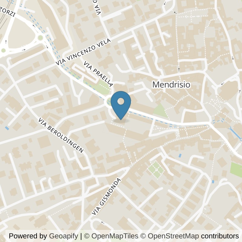 Map: location of ACTIV FITNESS Mendrisio in Mendrisio
