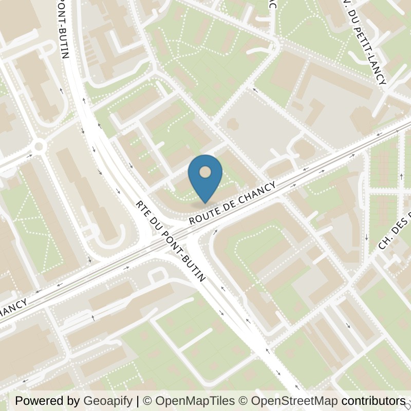 Map: location of ACTIV FITNESS Petit-Lancy in Petit-Lancy