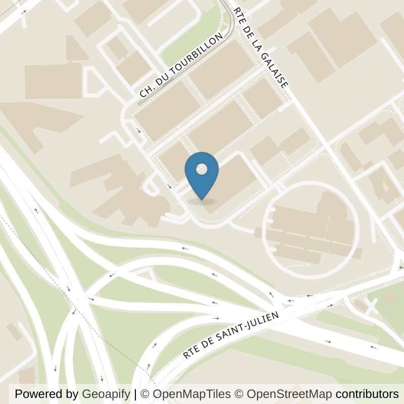Map: location of ACTIV FITNESS Plan-les-Ouates in Plan-les-Ouates