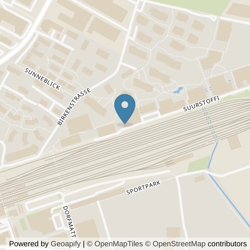 Map: location of ACTIV FITNESS Rotkreuz in Risch-Rotkreuz