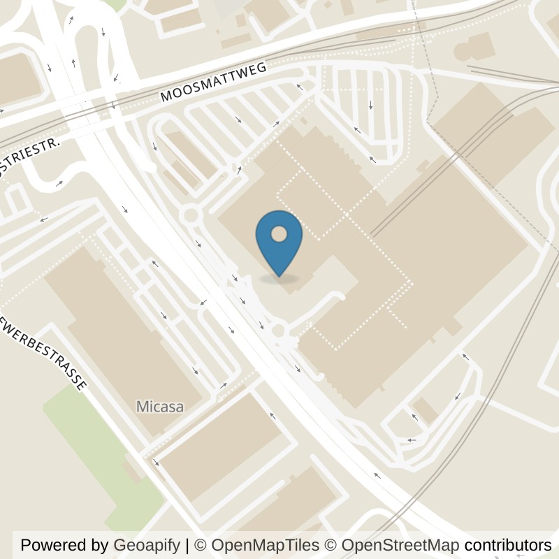 Map: location of ACTIV FITNESS Schönbühl in Urtenen-Schönbühl
