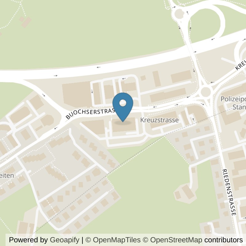 Map: location of ACTIV FITNESS Stans in Stans