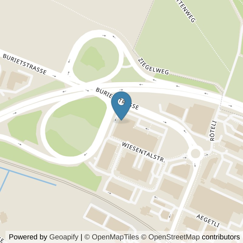 Map: location of ACTIV FITNESS Thal in Thal