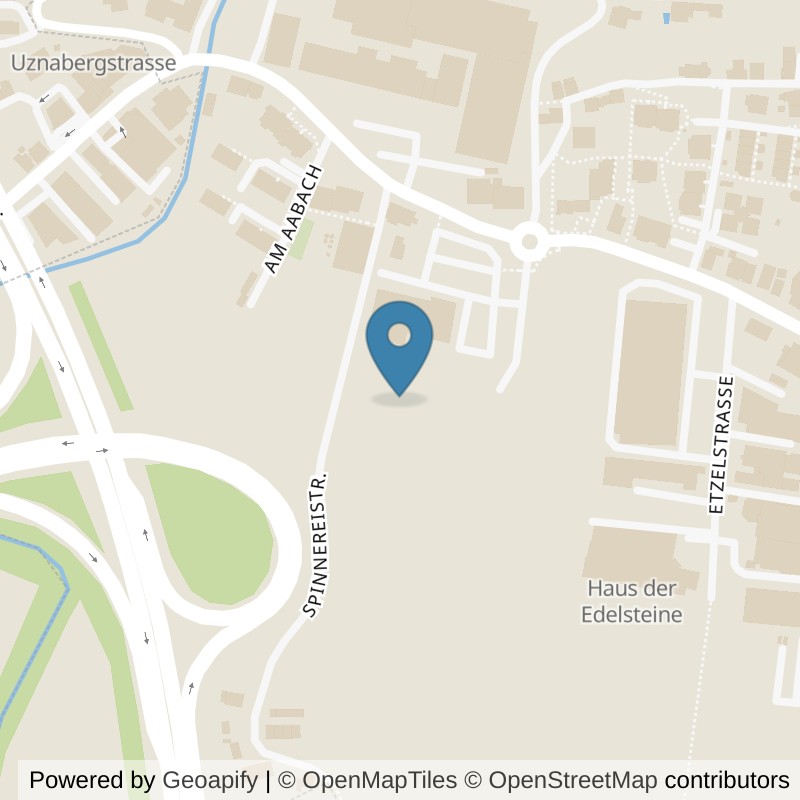 Map: location of ACTIV FITNESS Uznach in Uznach