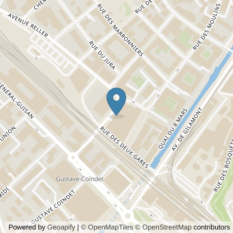 Map: location of ACTIV FITNESS Vevey in Vevey