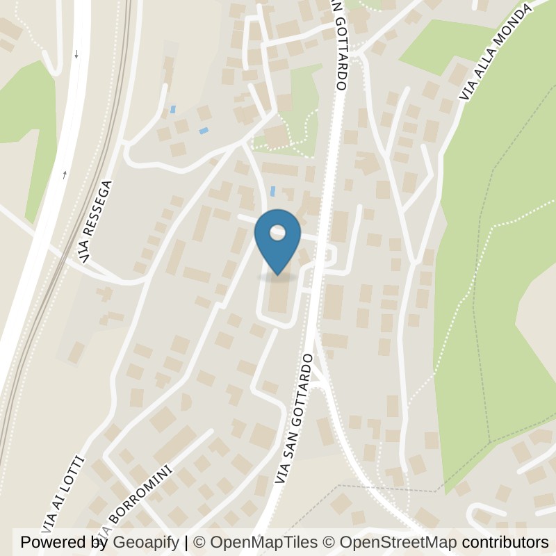 Map: location of ACTIV FITNESS Vezia in Vezia