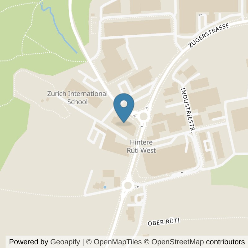 Map: location of ACTIV FITNESS Wädenswil in Wädenswil