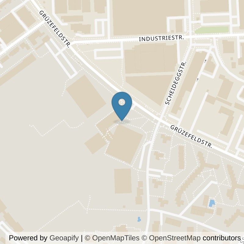 Map: location of ACTIV FITNESS Winterthur WIN4 in Winterthur
