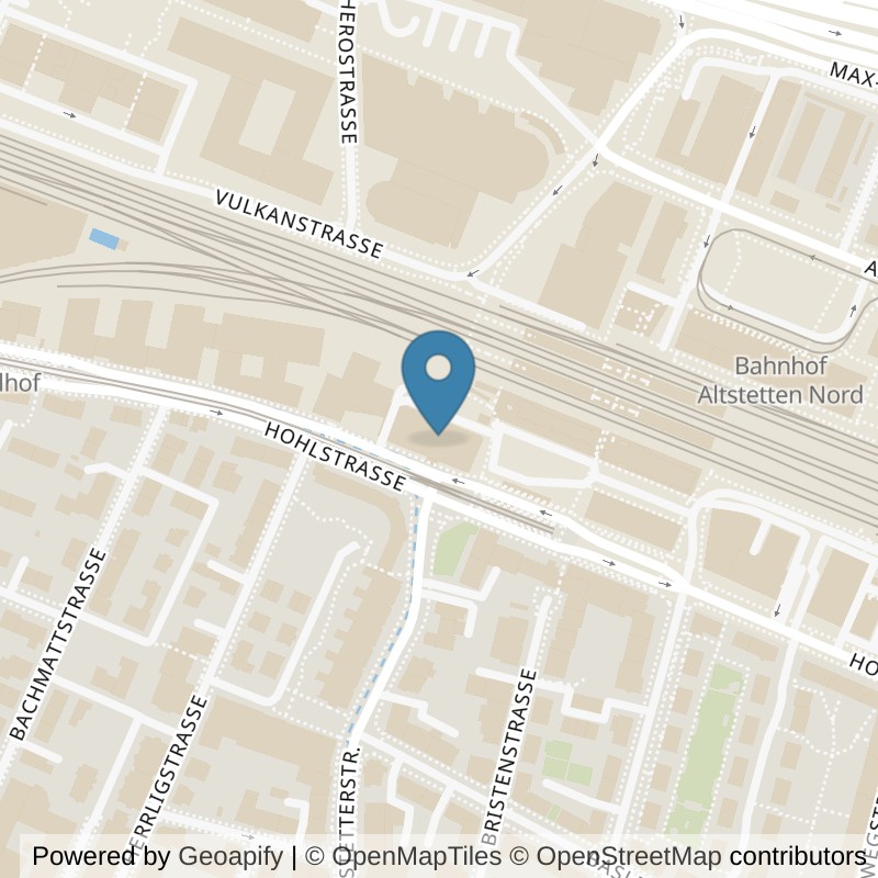 Map: location of ACTIV FITNESS Zürich Altstetten in Zürich