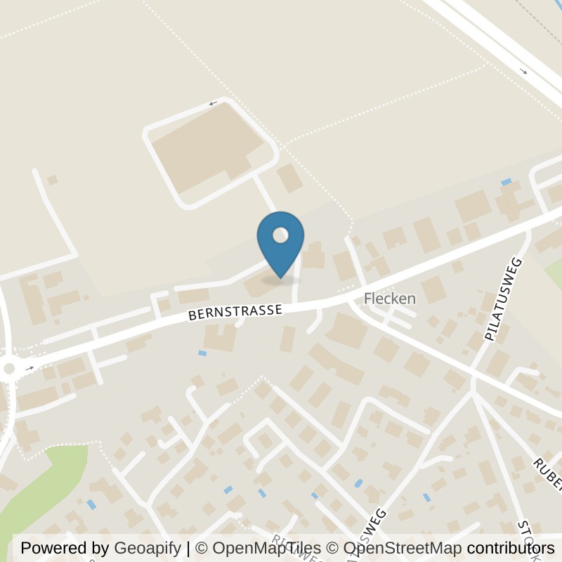 Map: location of ACTIVA Gesundheitszentrum in Rothrist