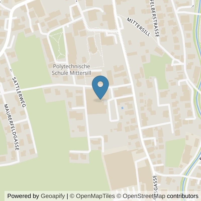 Map: location of Active8 Fitness Mittersill in Mittersill