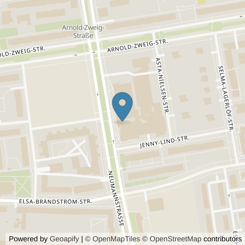 Map: location of ActivSports Group Fitness Unlimited Berlin Pankow in Berlin