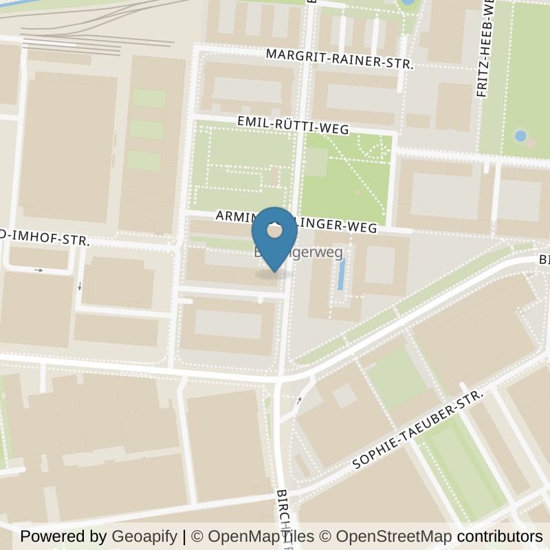Map: location of Airgrabbers Athletes in Zürich