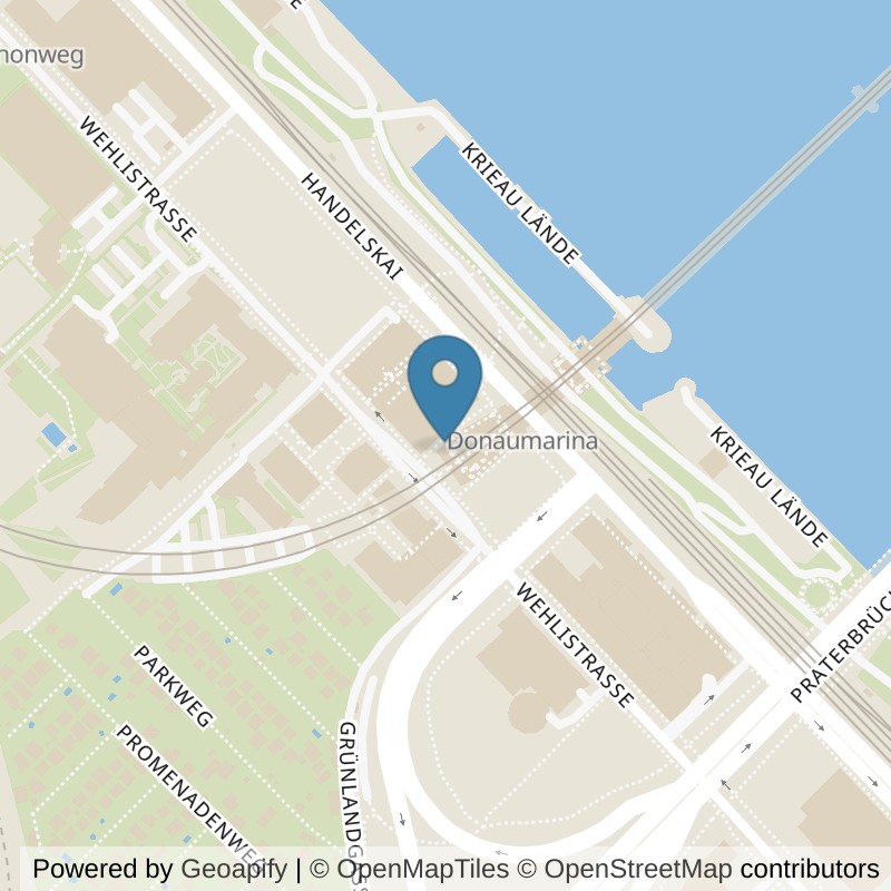 Map: location of ALFA SPORTSCLUB Wien in Wien