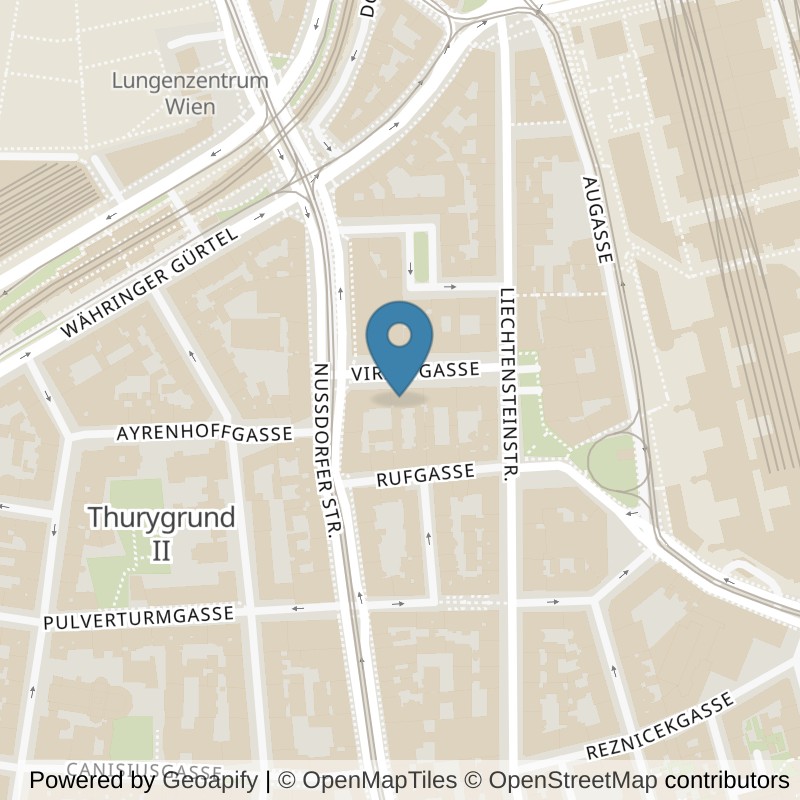 Map: location of Alive 656 Wien 9 in Wien