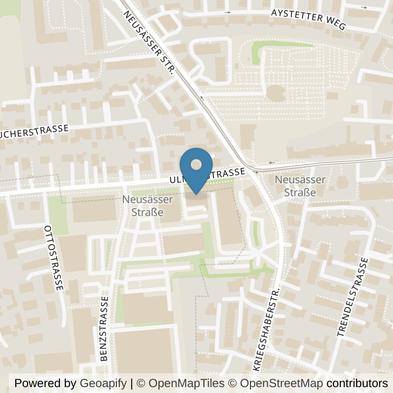 Map: location of all inclusive Fitness Ai Fitness Augsburg-Stadtbergen in Augsburg-Stadtbergen