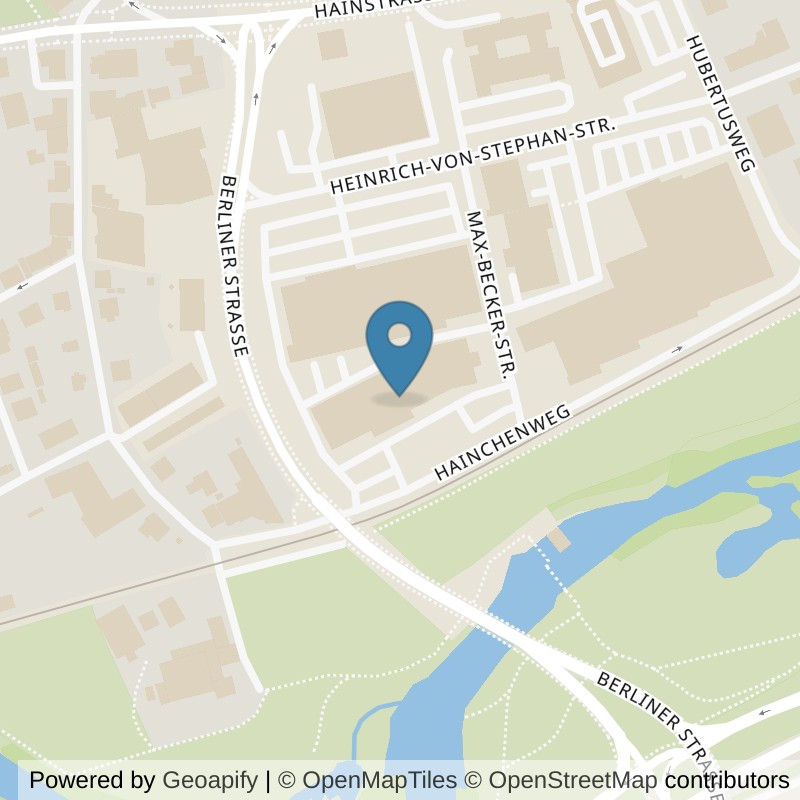 Map: location of all inclusive Fitness Ai Fitness Bad Hersfeld in Bad Hersfeld