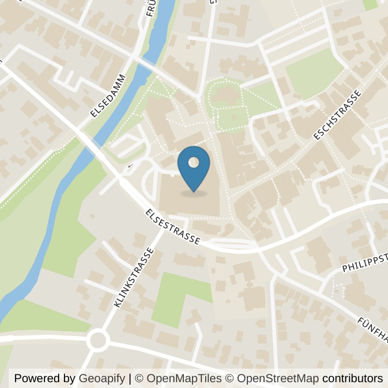 Map: location of all inclusive Fitness Ai Fitness Bünde in Bünde