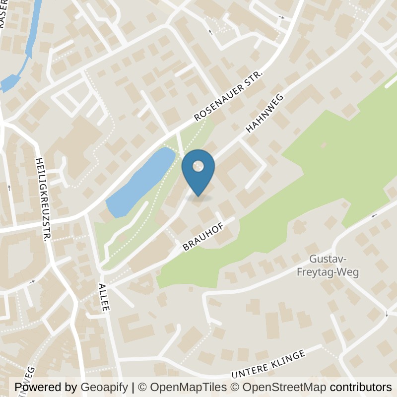 Map: location of all inclusive Fitness Ai Fitness Coburg in Coburg