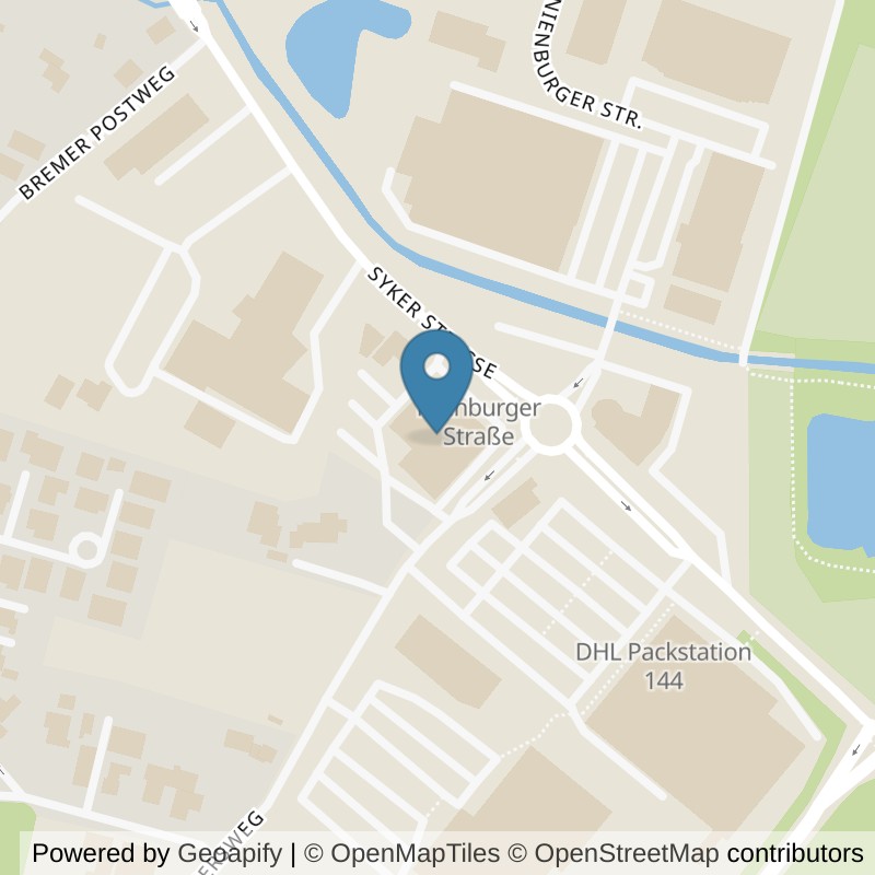 Map: location of all inclusive Fitness Ai Fitness Delmenhorst in Delmenhorst