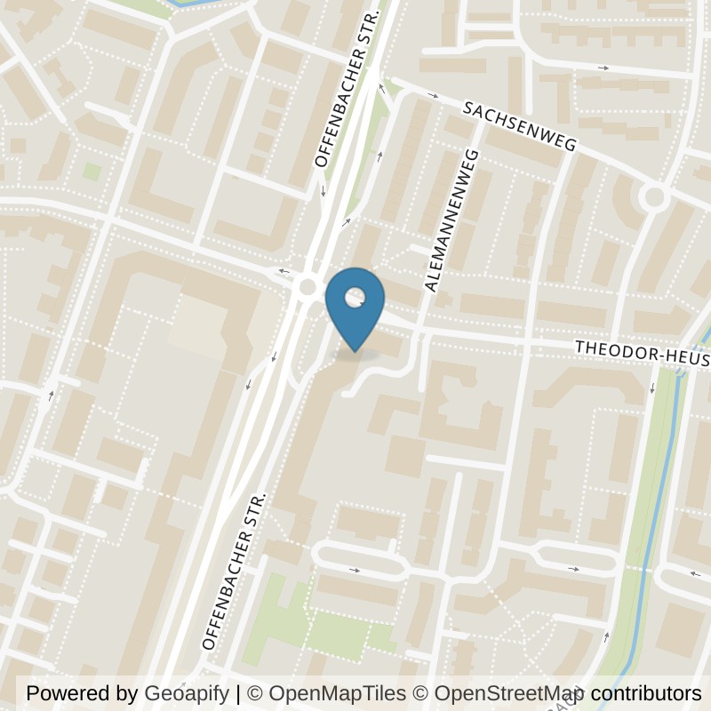 Map: location of all inclusive Fitness Ai Fitness Dietzenbach in Dietzenbach