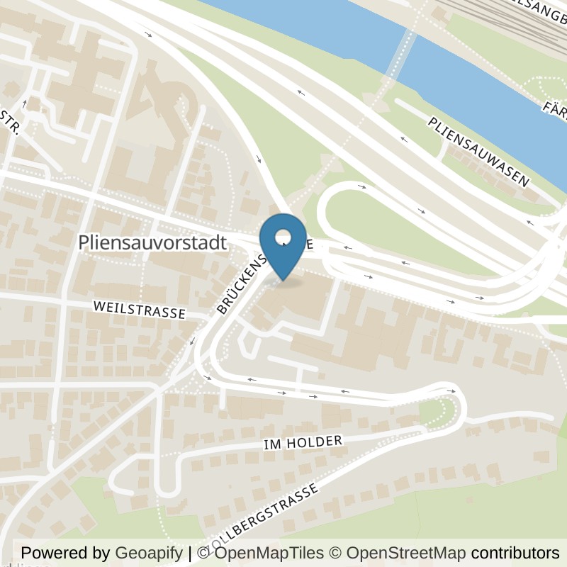 Map: location of all inclusive Fitness Ai Fitness Esslingen in Esslingen