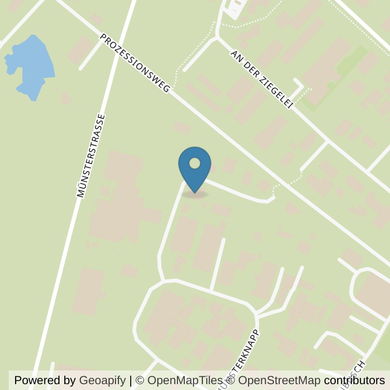 Map: location of all inclusive Fitness Ai Fitness Haltern in Haltern am See