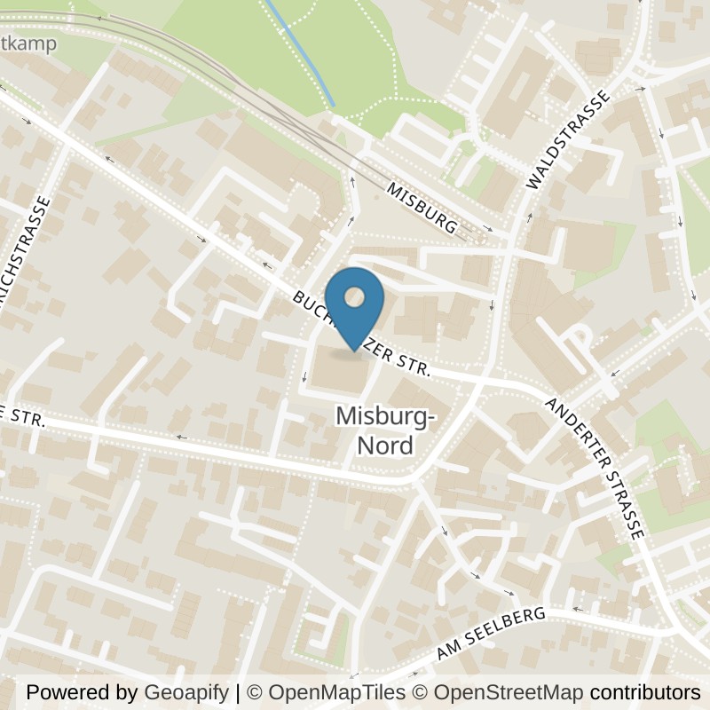 Map: location of all inclusive Fitness Ai Fitness Hannover Misburg in Hannover