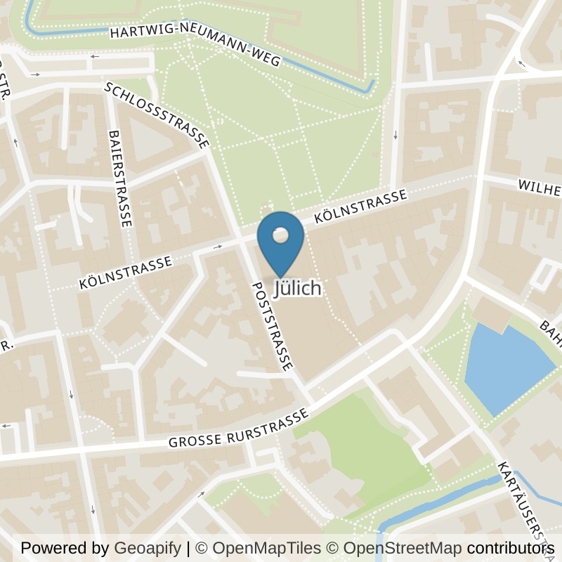 Map: location of all inclusive Fitness Ai Fitness Jülich in Jülich