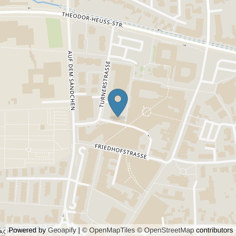 Map: location of all inclusive Fitness Ai Fitness Langenfeld City in Langenfeld